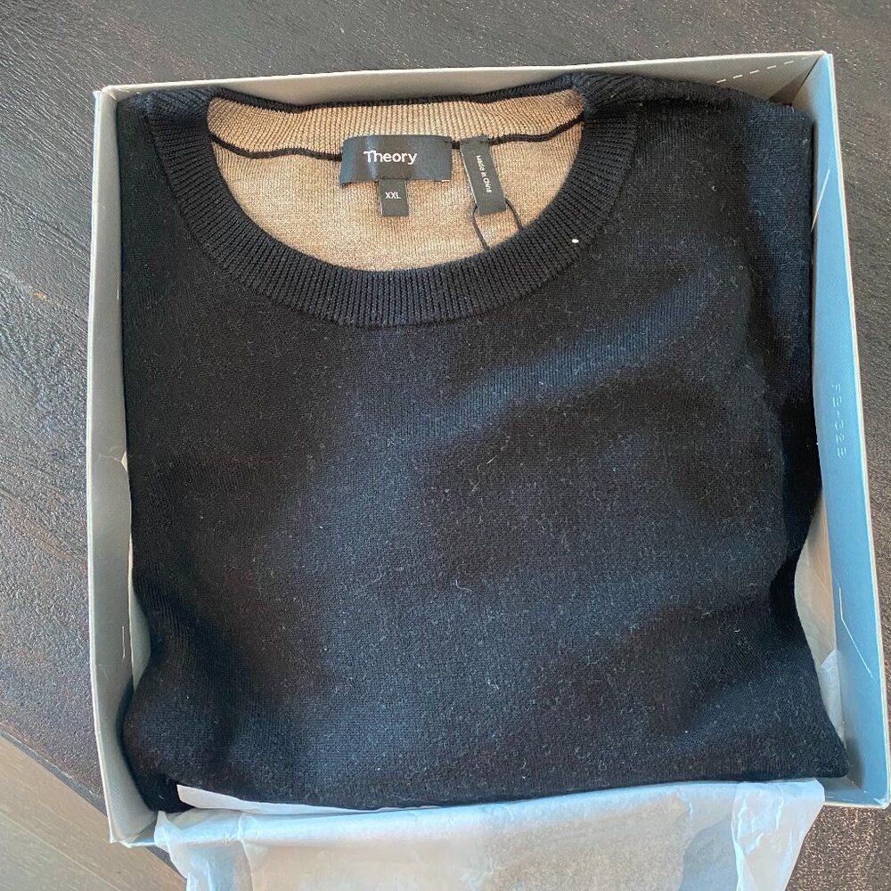 Theory Men's XXL Reversible Sweater